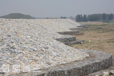 渭河西安段堤防护基坝工程